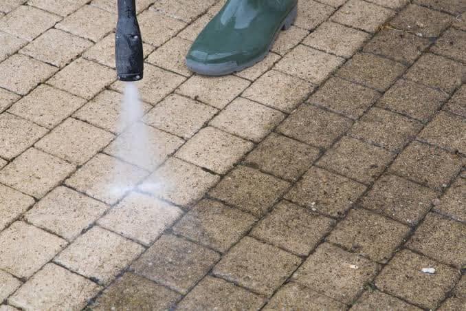 paving cleaning